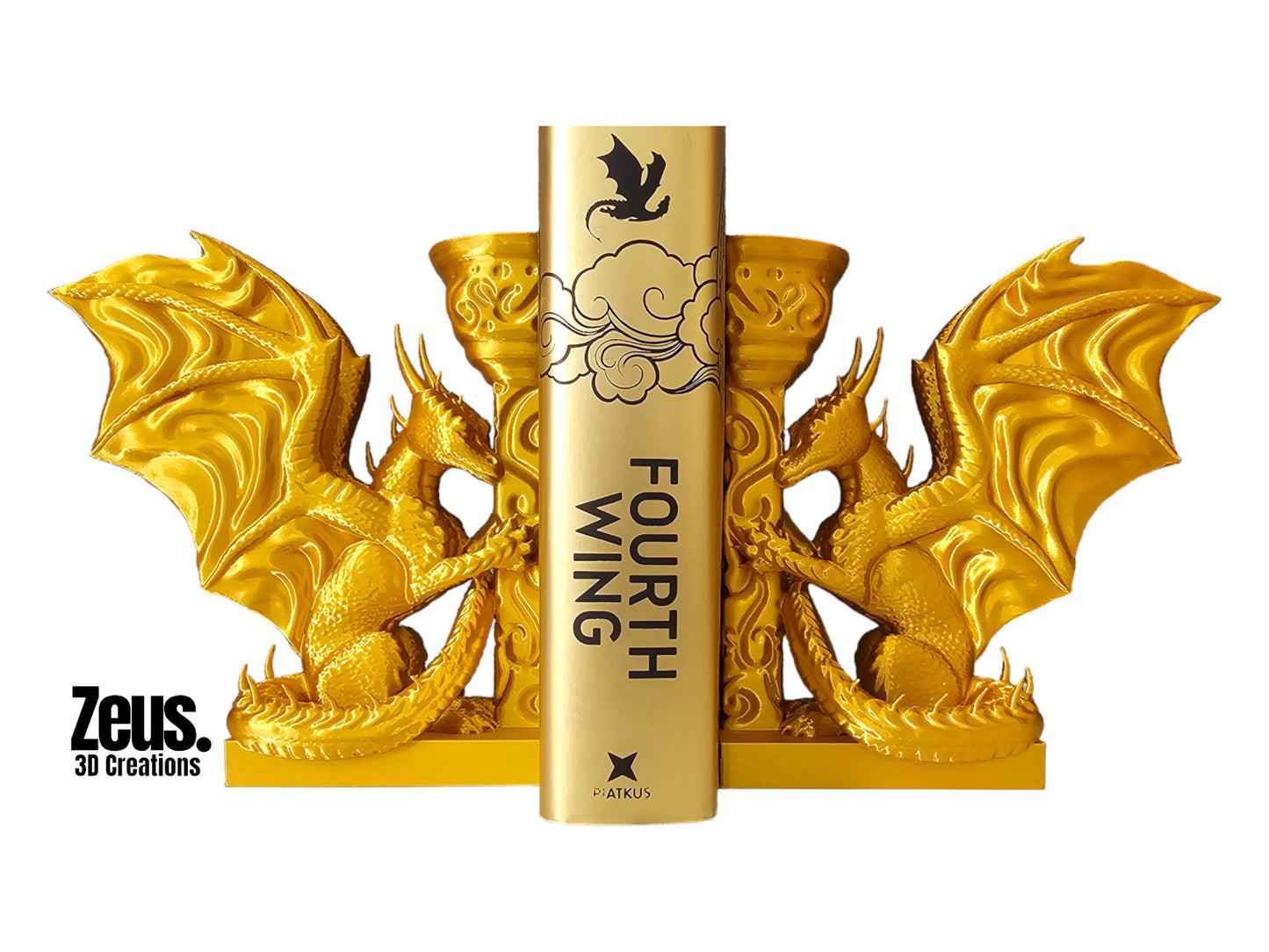 Dragon bookends pair