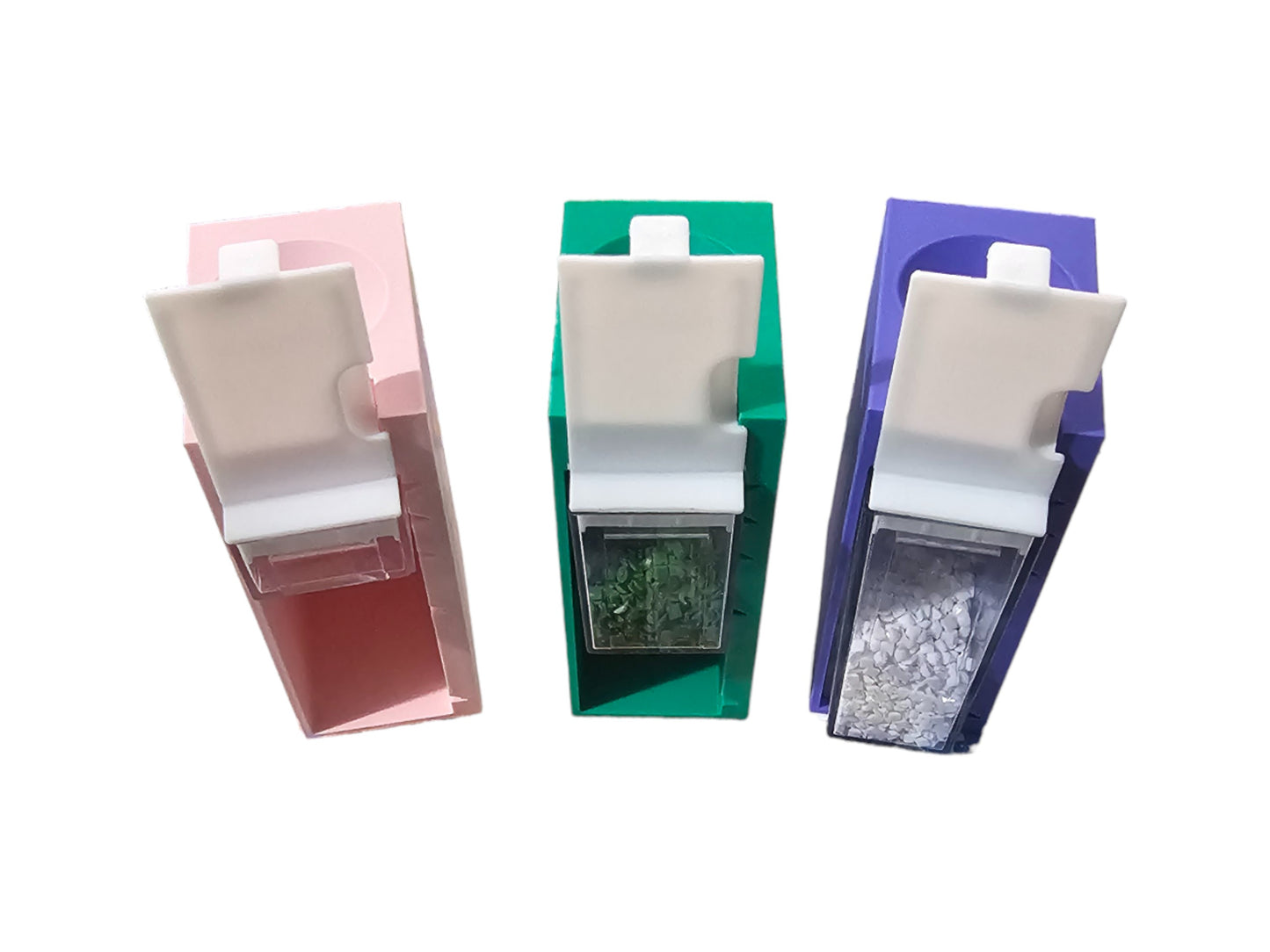 Diamond Painting Drill Funnel For Elizabeth Ward style storage Containers. kitting up, diamond art accessories, 3D printed