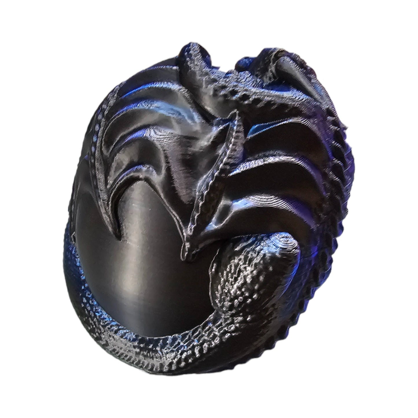 Dragon Skull. Home Decor, Fantasy, Dragons, Gothic, Dragon on a skull ornament, figurine, display peice.