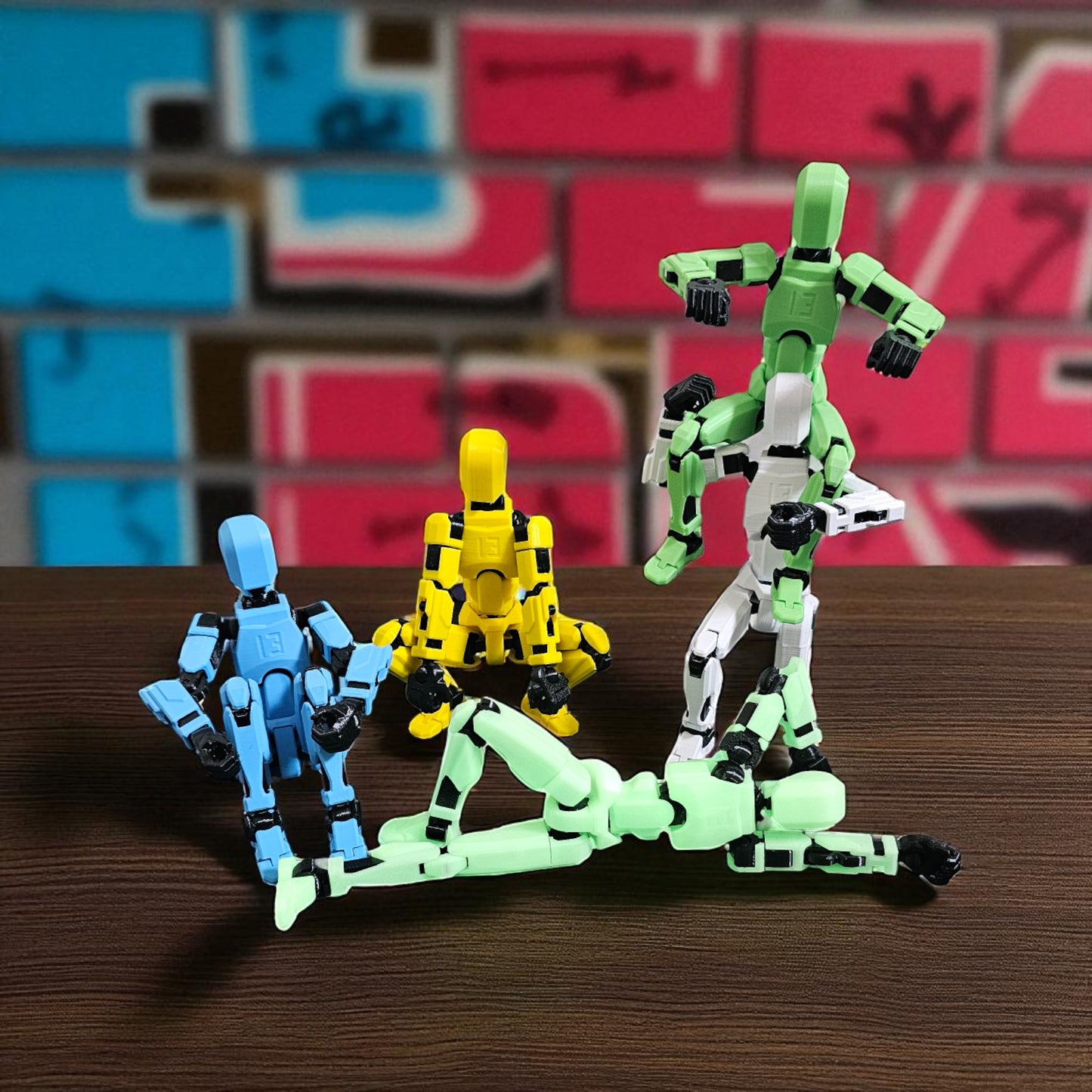 Dummy 13 Poseable Action Figure | Titan 13 Articulated Figure | Stop Motion Animation Puppet | Artist Mannequin Drawing Model