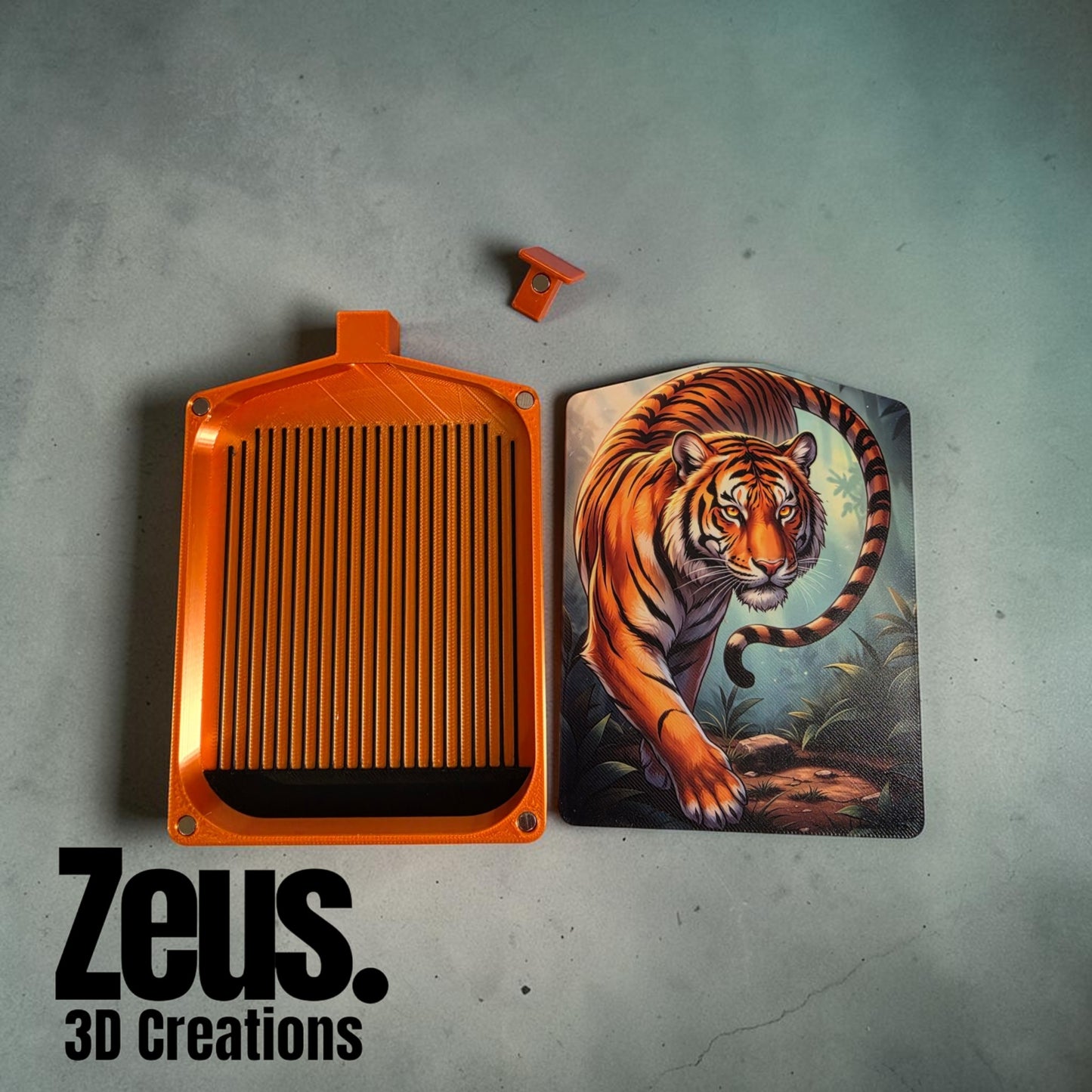 Tiger Magnetic Diamond Painting Tray, Large 3D Printed Tray.
