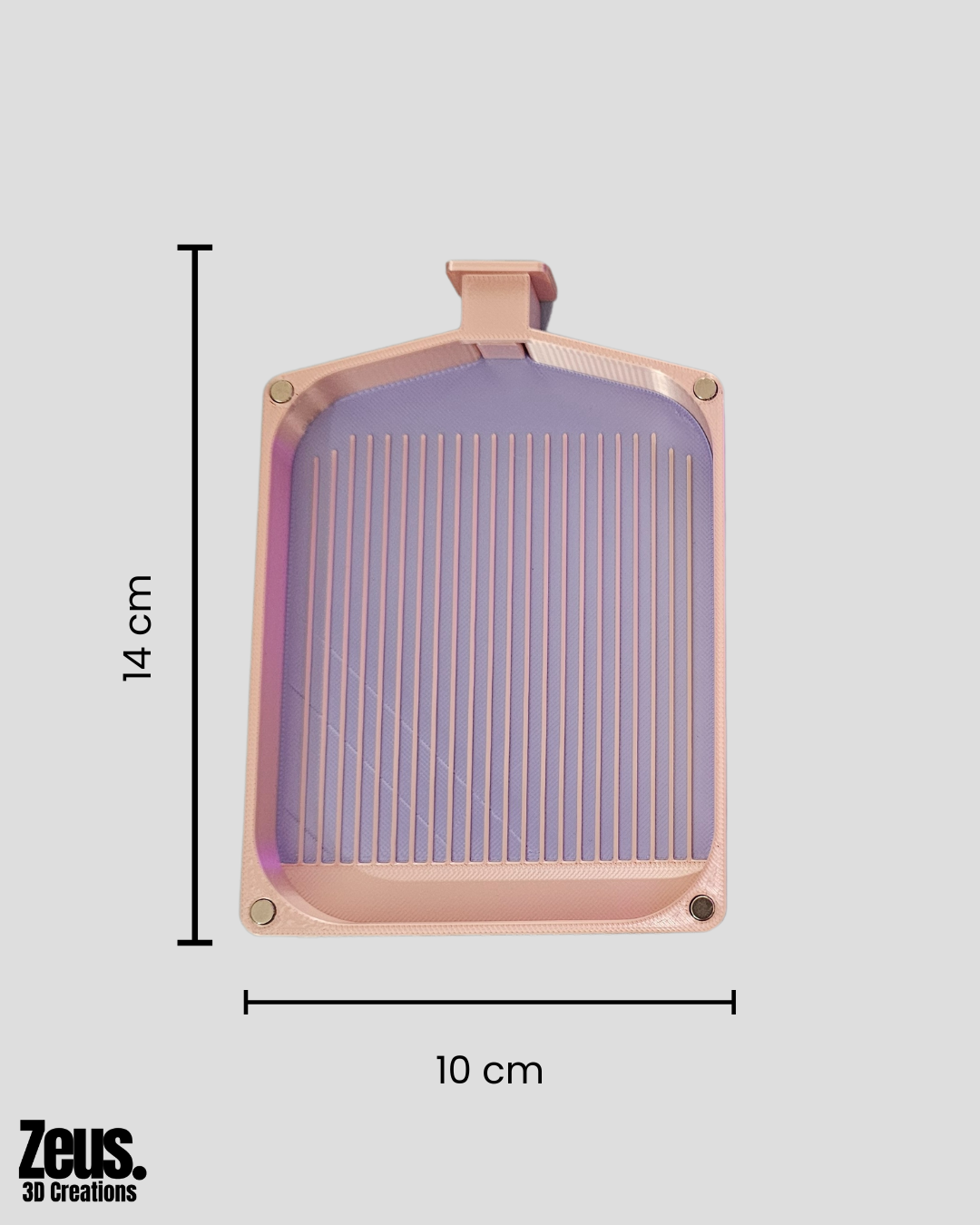 Magnetic diamond painting tray, dual colour, large tray. diamond art. 3D printed.
