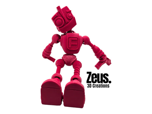 flexible fun robot, desk buddy