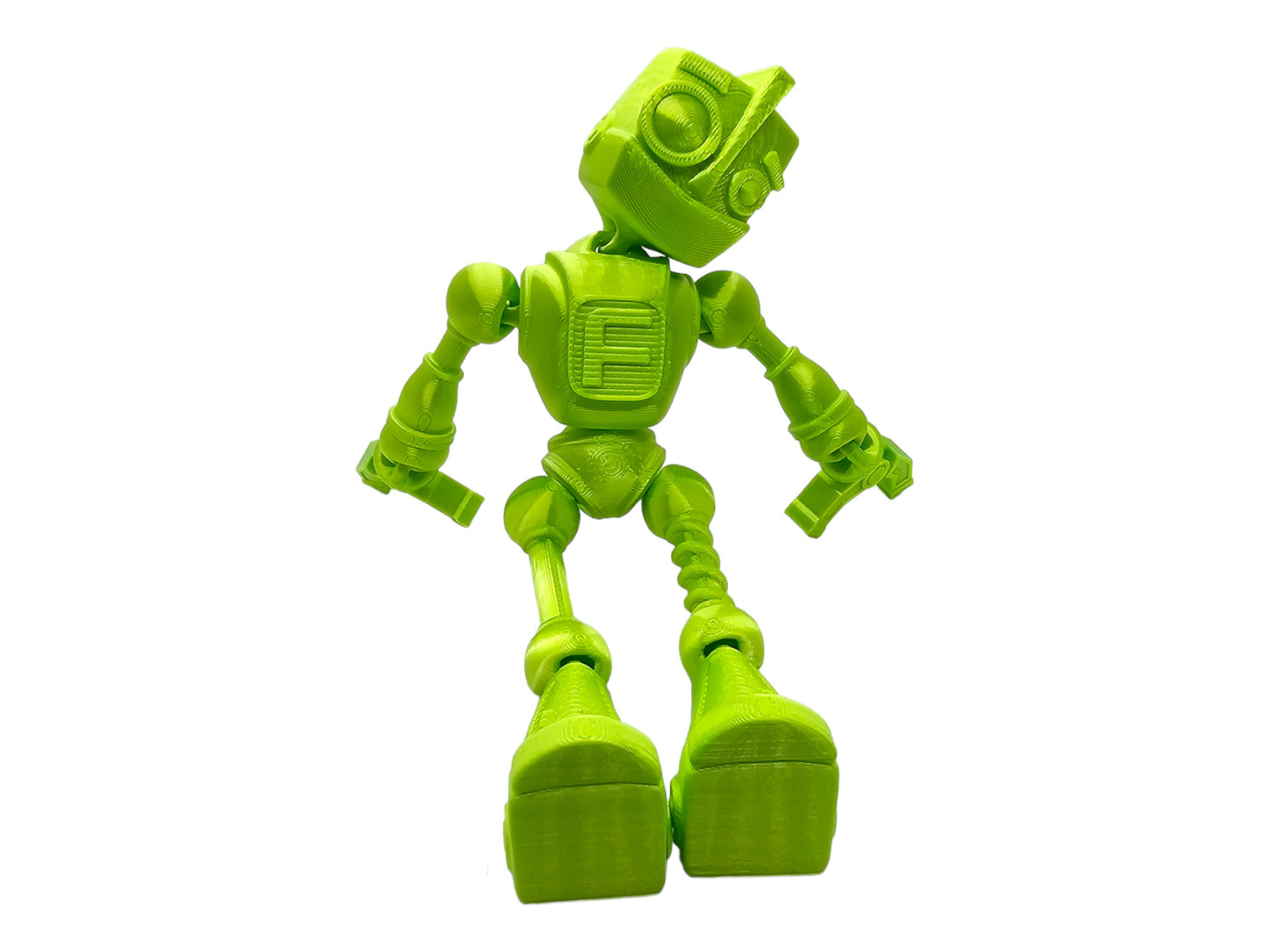 flexible fun robot, desk buddy