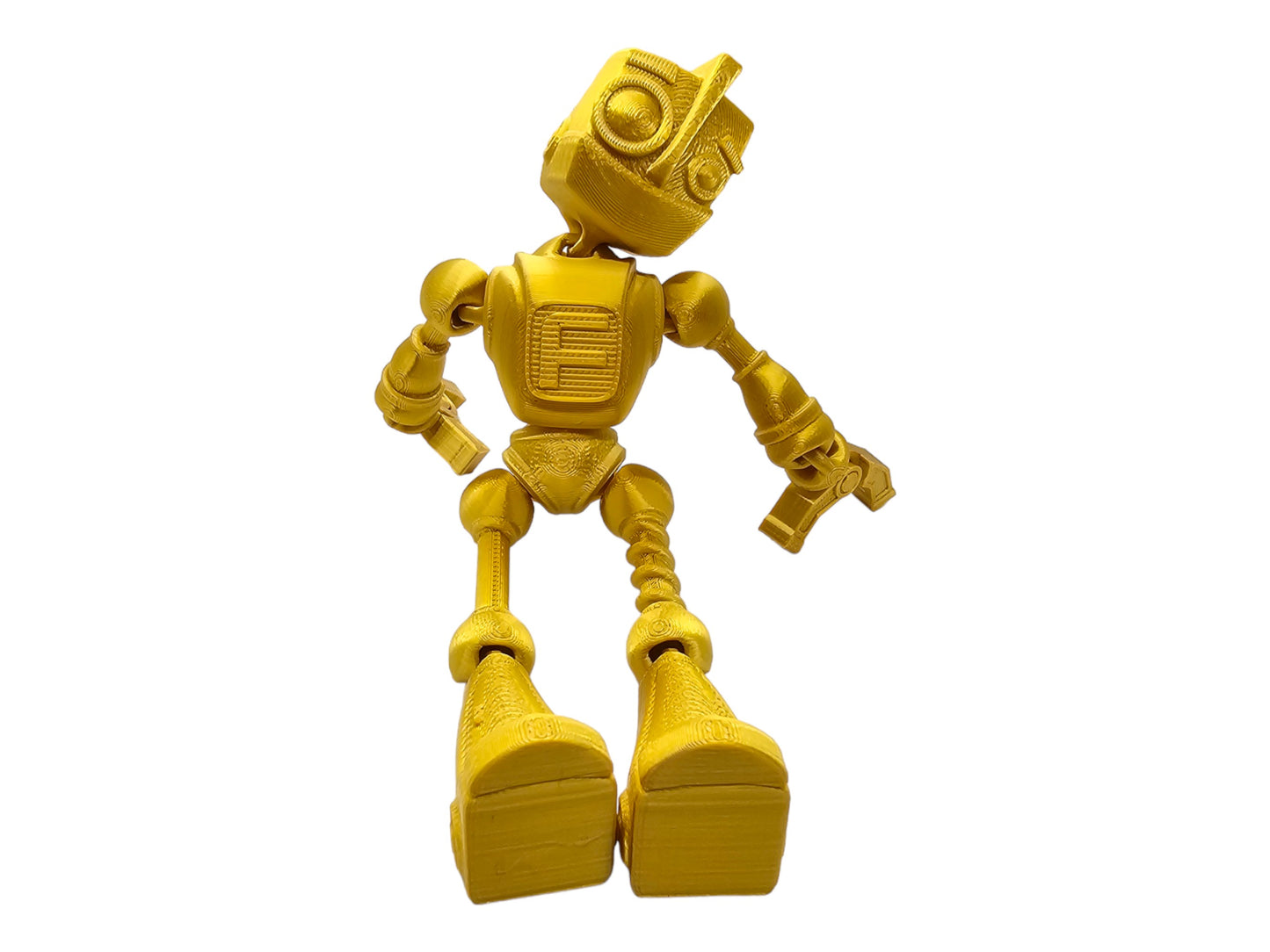 flexible fun robot, desk buddy