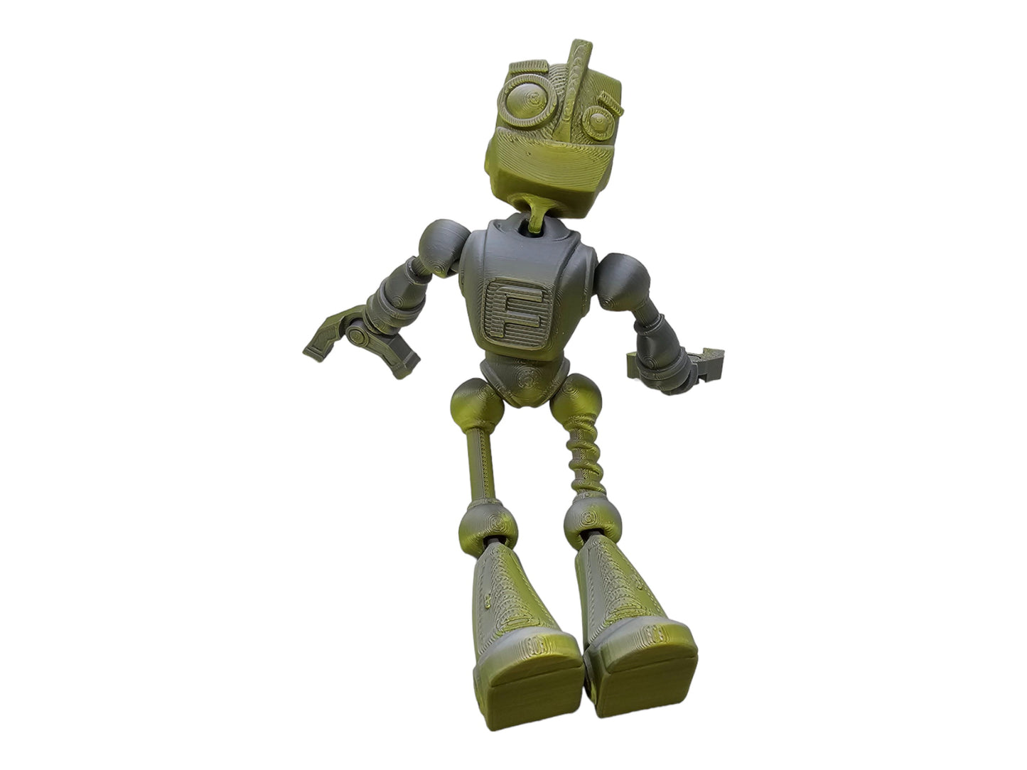 flexible fun robot, desk buddy