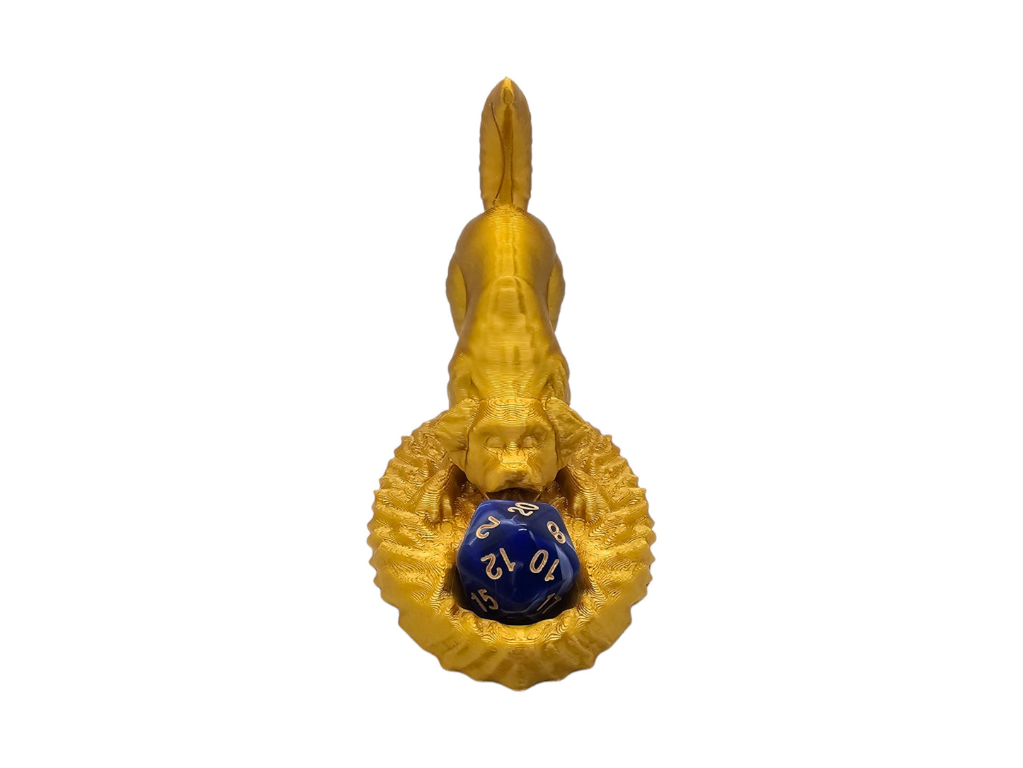 Dog Dice guardian, DND, d20, dice storage