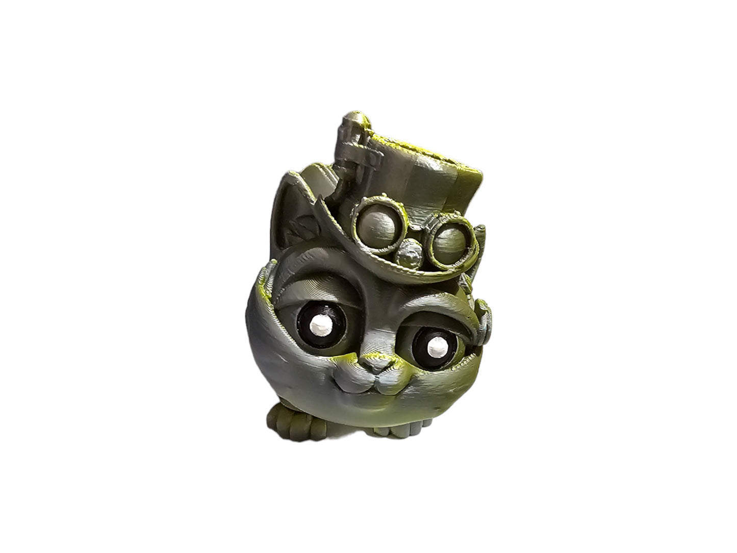 Steam Punk cat flexi model