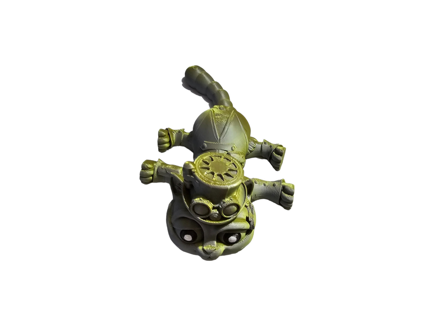 Steam Punk cat flexi model