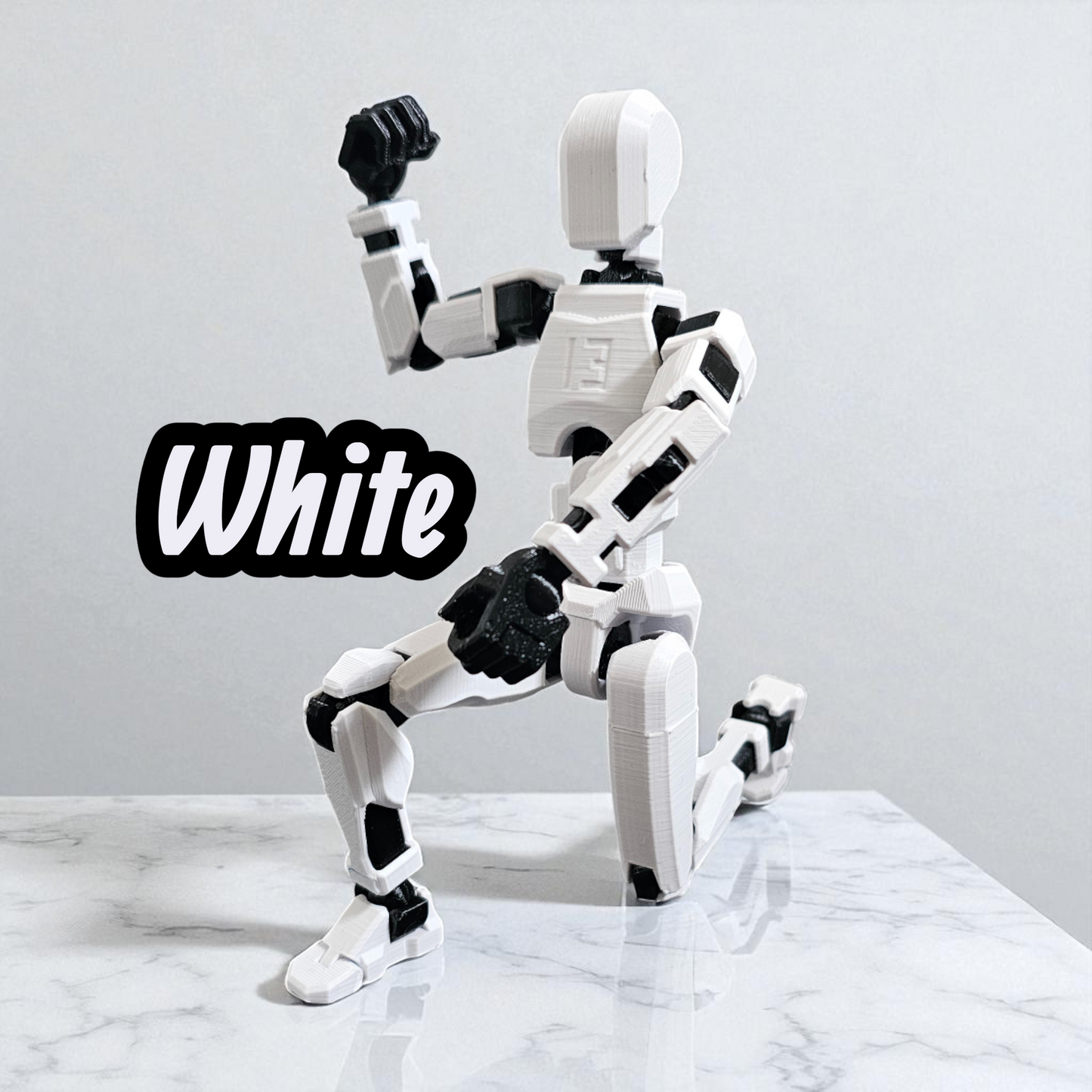 Dummy 13 Poseable Action Figure | Titan 13 Articulated Figure | Stop Motion Animation Puppet | Artist Mannequin Drawing Model