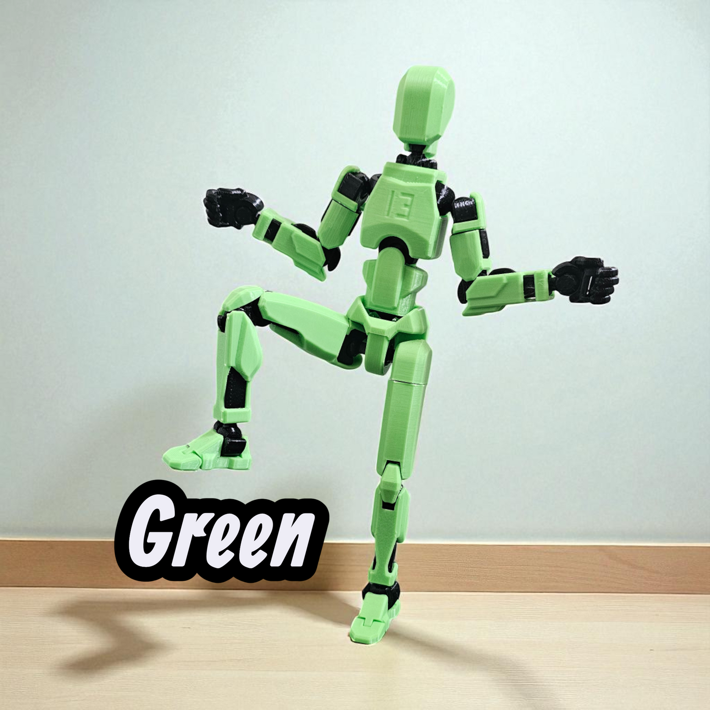 Dummy 13 Poseable Action Figure | Titan 13 Articulated Figure | Stop Motion Animation Puppet | Artist Mannequin Drawing Model