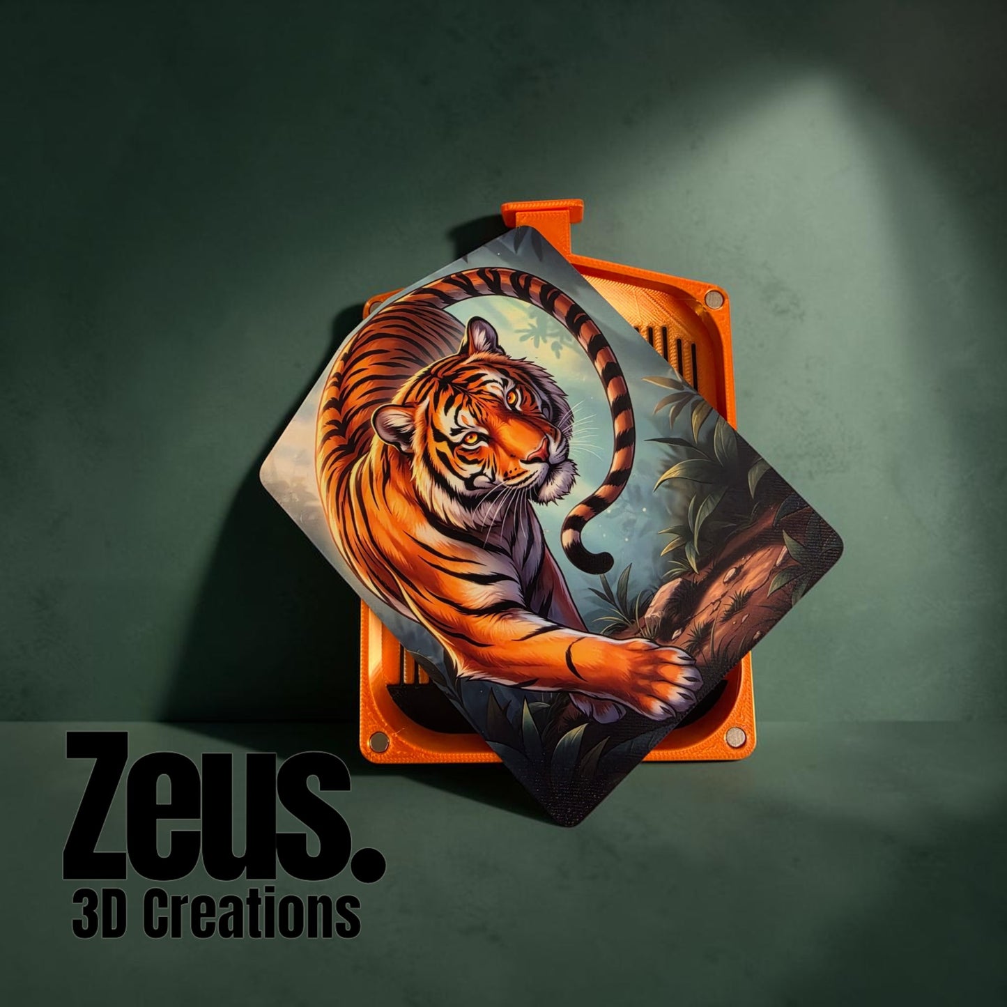 Tiger Magnetic Diamond Painting Tray, Large 3D Printed Tray.