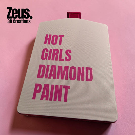 Hot Girls Diamond Painting Tray, Magnetic, Large 3D Printed Organizer