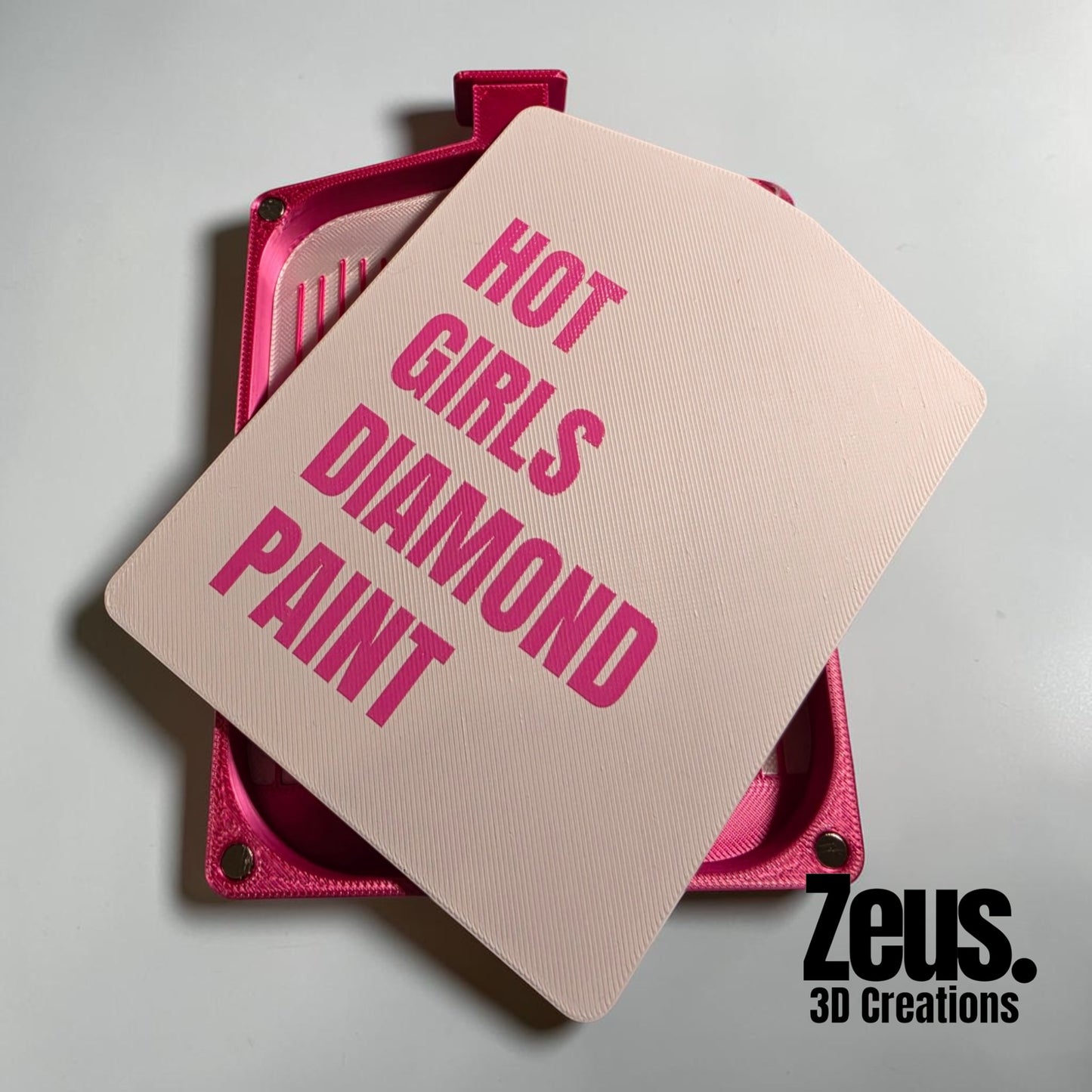 Hot Girls Diamond Painting Tray, Magnetic, Large 3D Printed Organizer