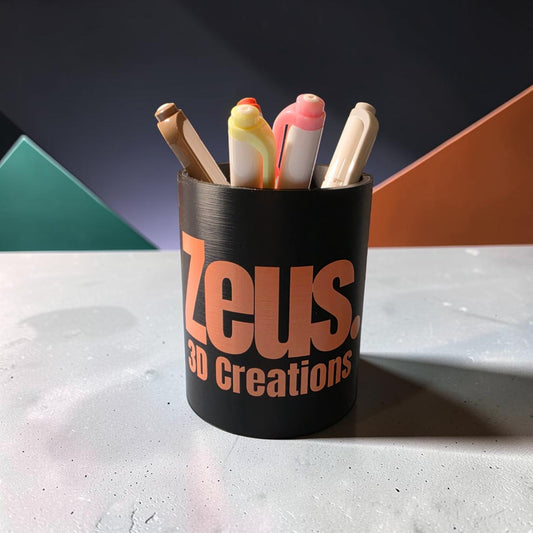 Custom logo pen pot