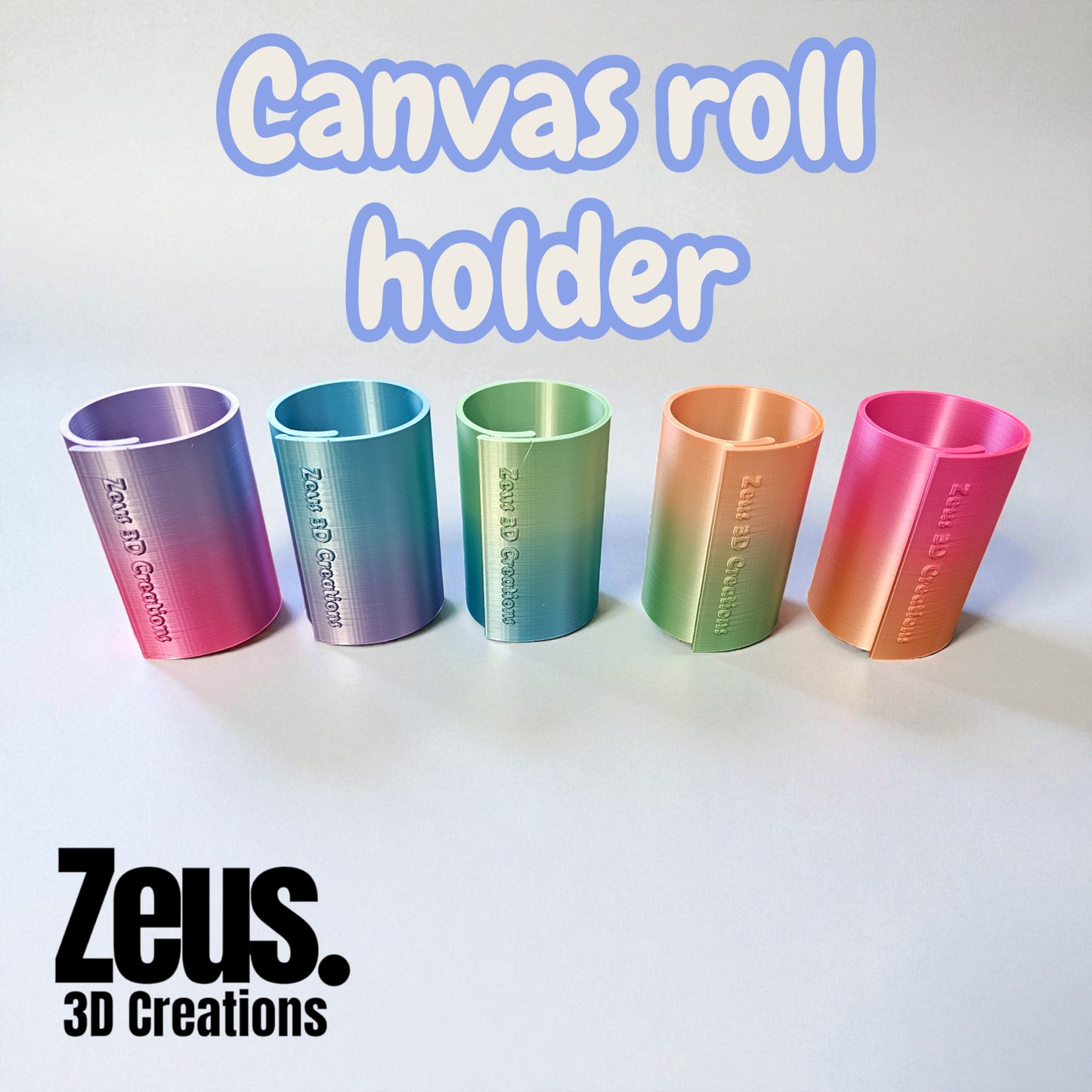 Diamond painting canvas roll holder