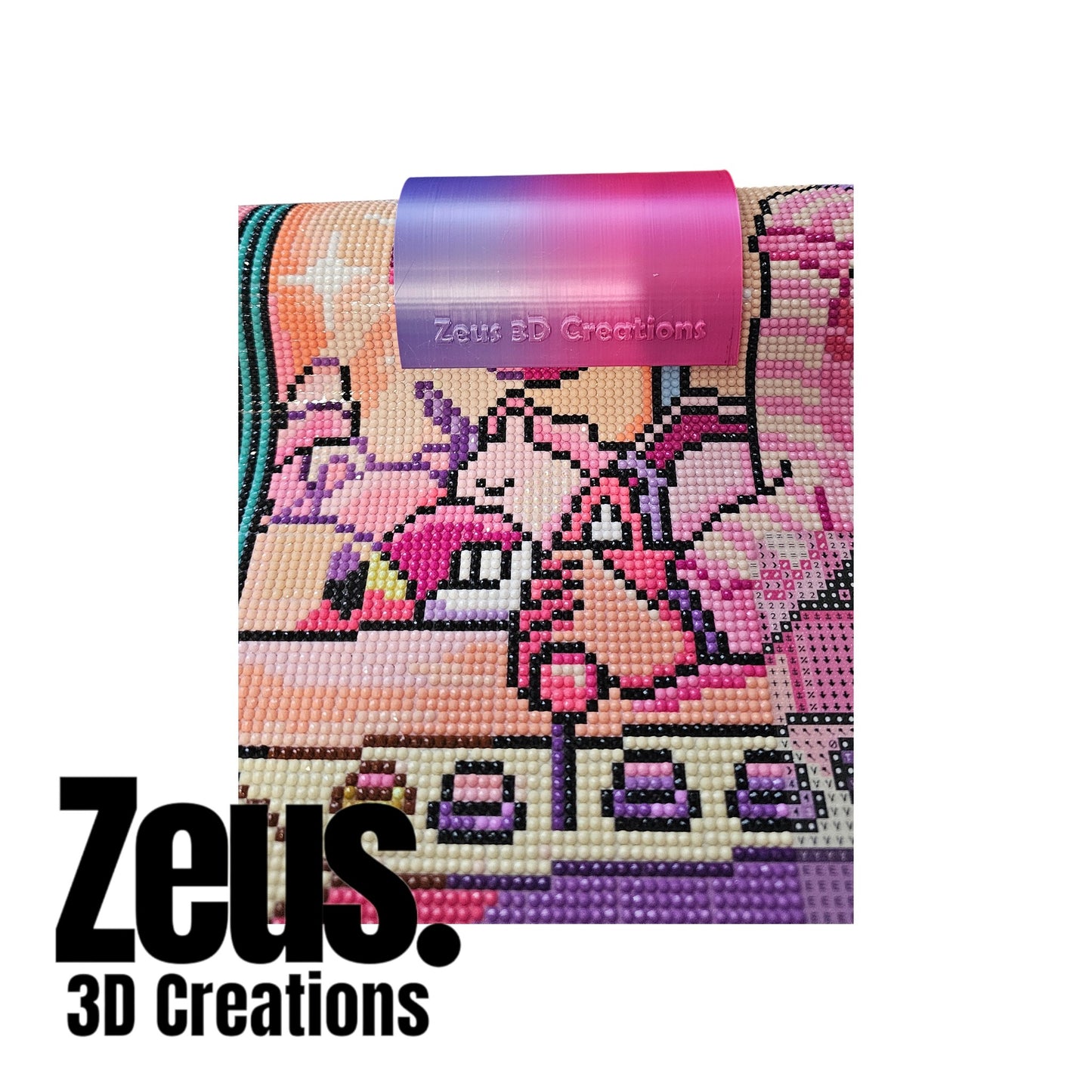 Diamond painting canvas roll holder