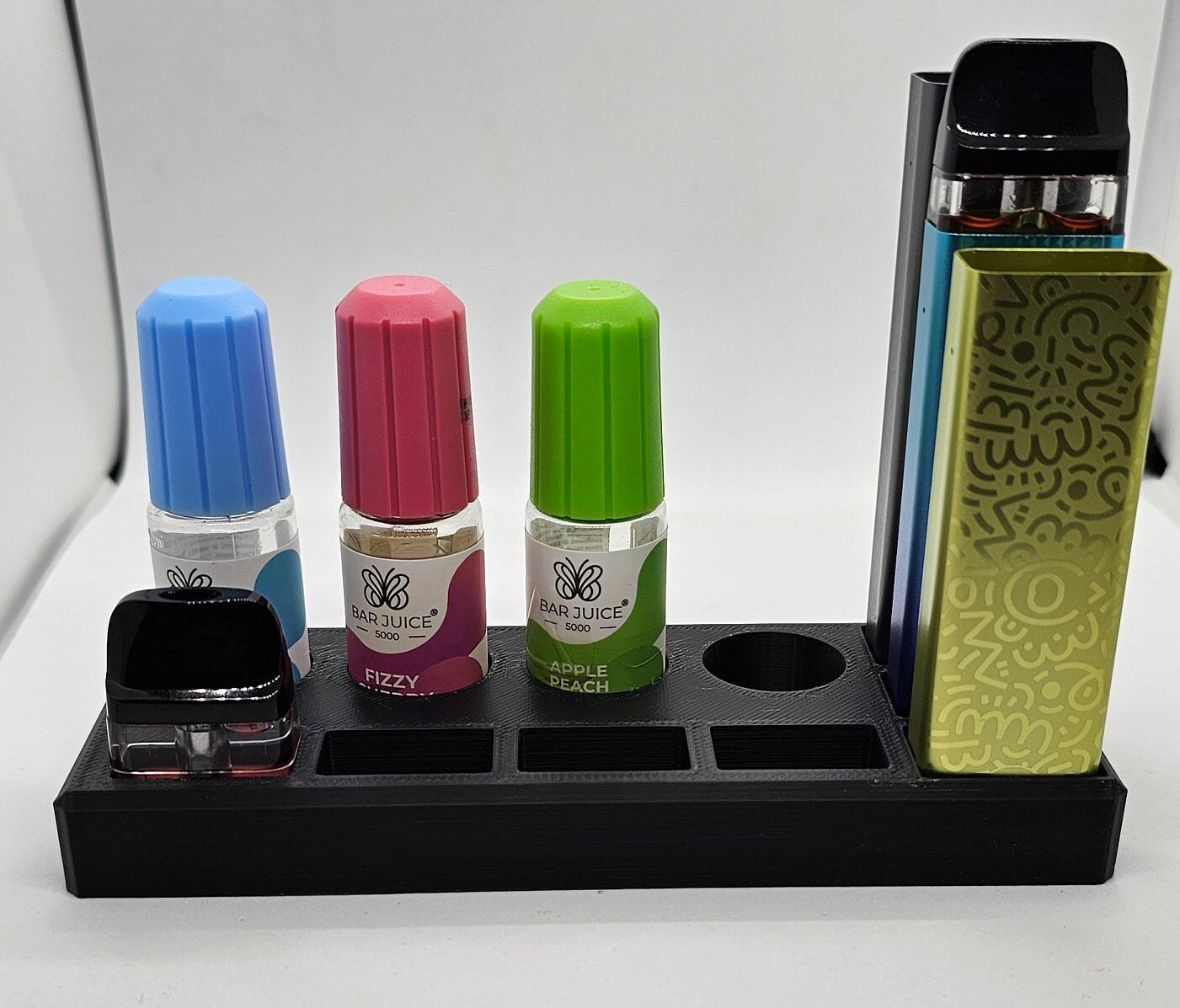 xros vape desk stand - 10ml bottles - Black xros vape desk stand - 10ml bottles - Black
