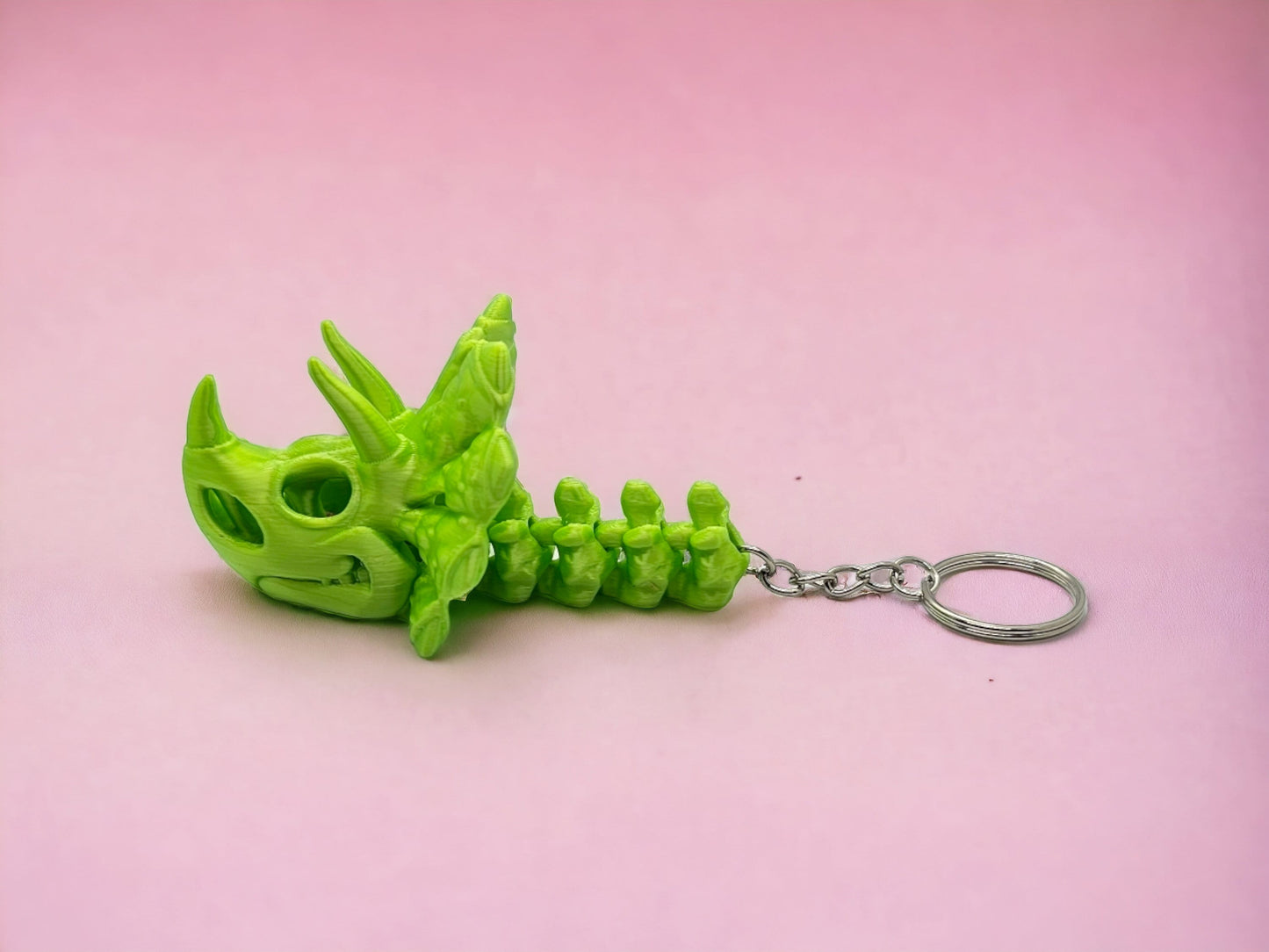 Skeleton Dinosaur Keyring / bag charm